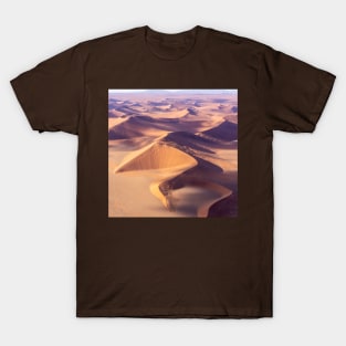 Sand hills from the air. T-Shirt